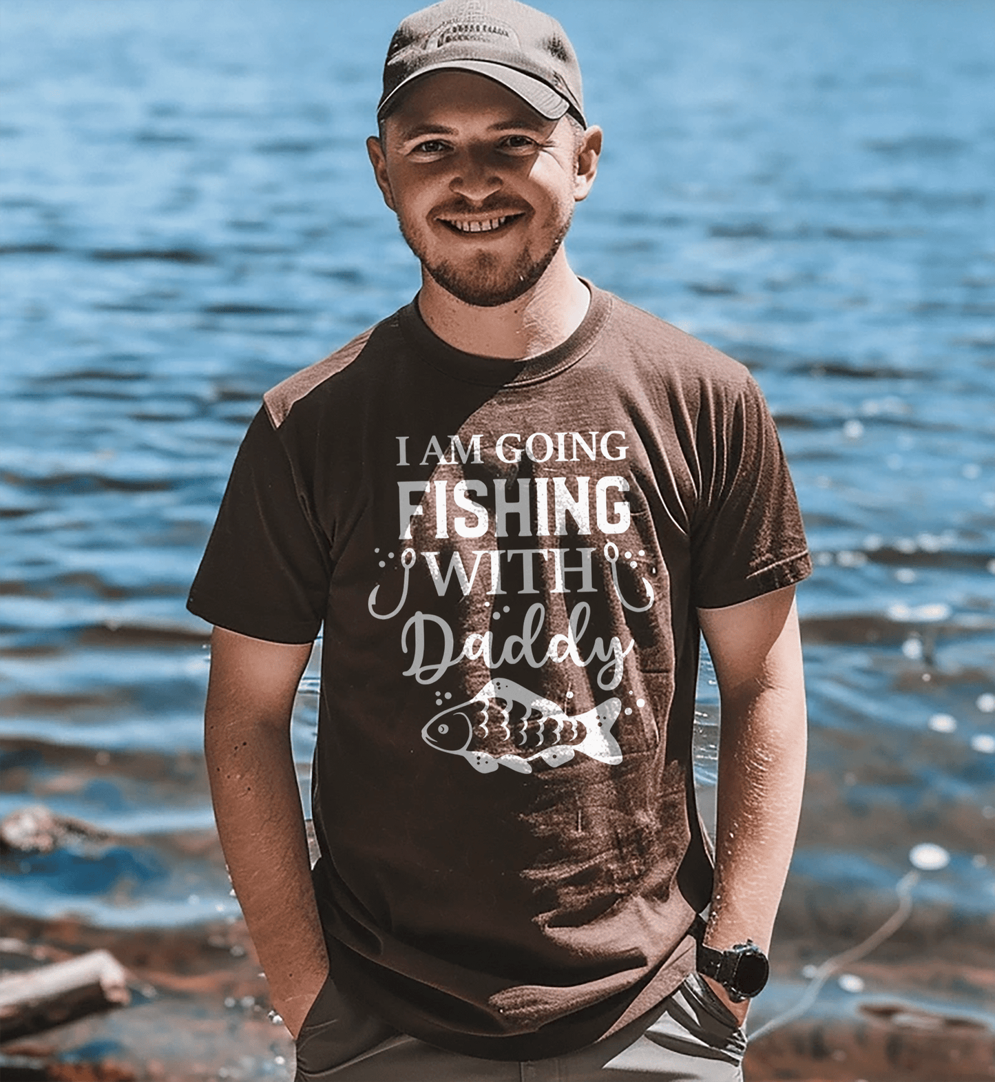 Fishing with Daddy Reel T-Shirt