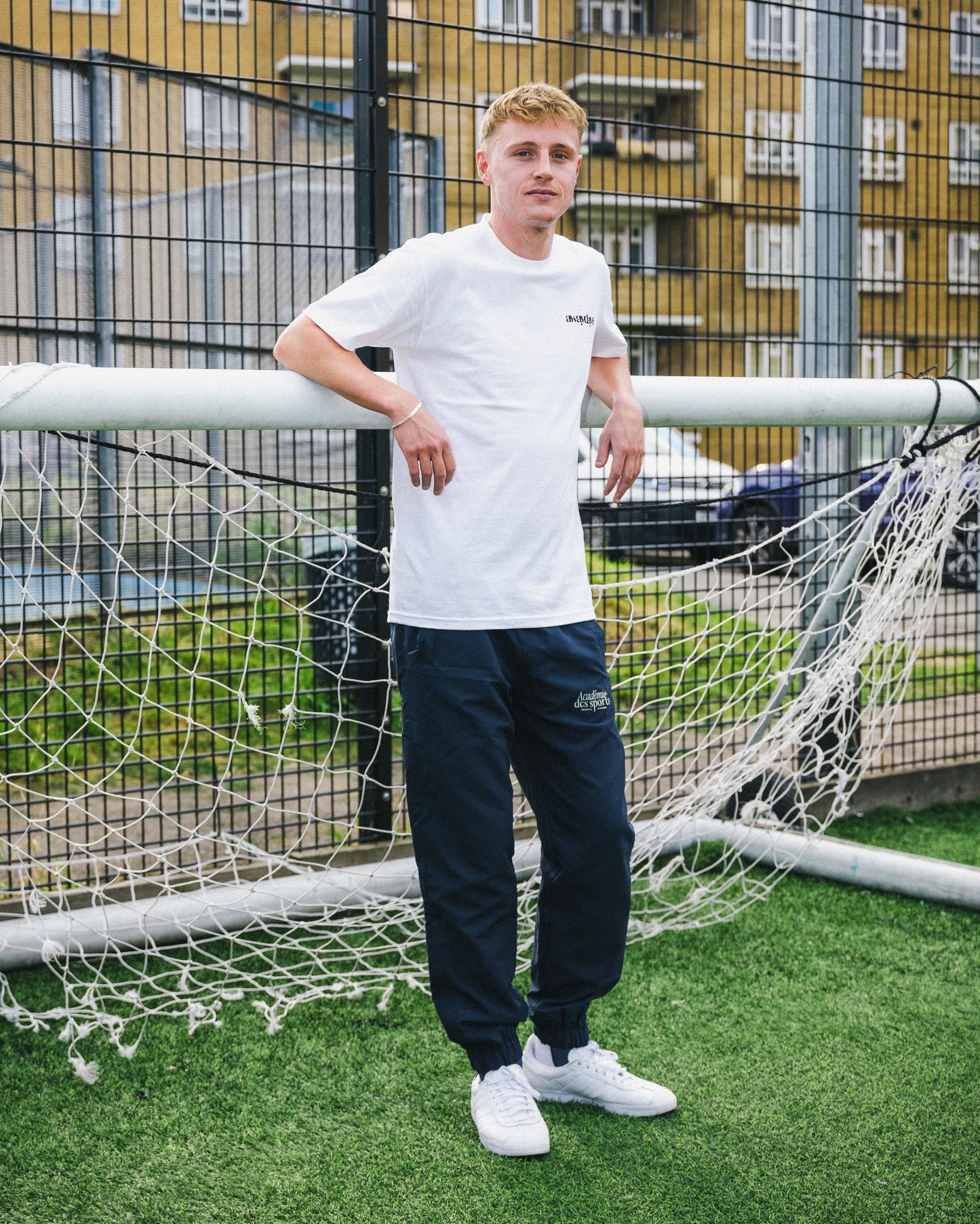 AwayDays 'Tropical Pitch' Tee - White