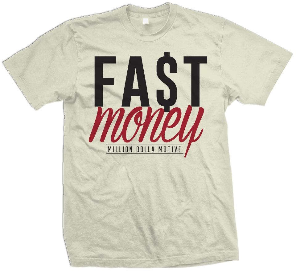 Fast Money - Natural Sail T-Shirt