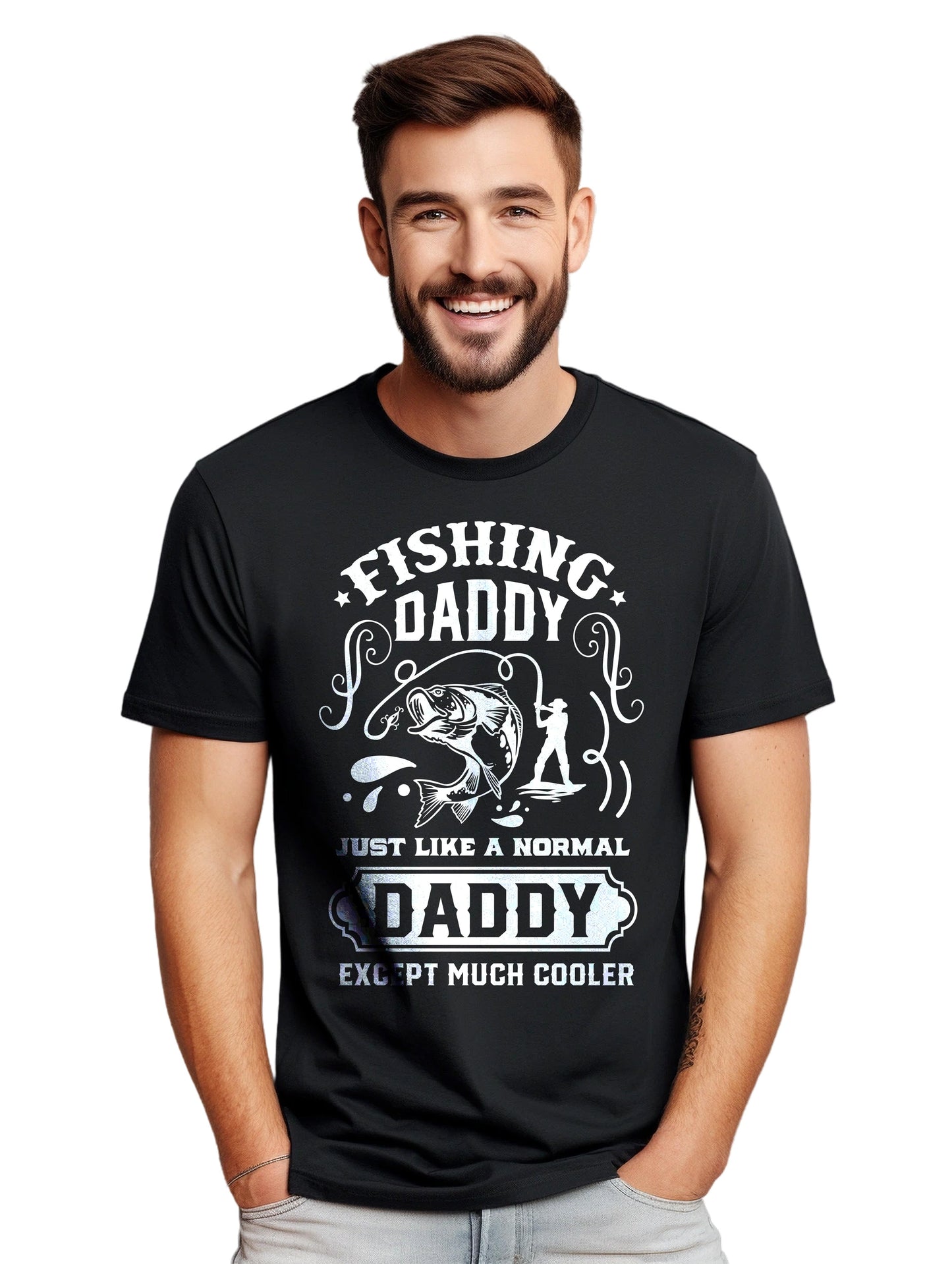 Fishing Daddy Just Like...The T-Shirt