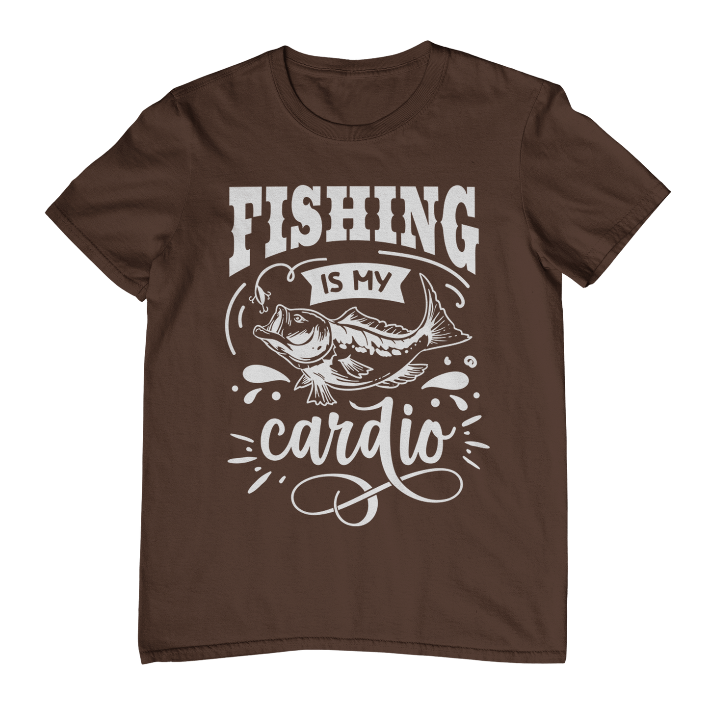 Fishing Is My Cardio TShirt Reel T-Shirt