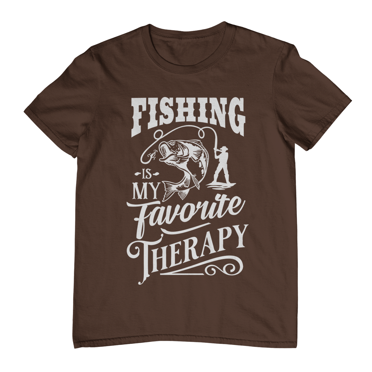 Fishing is My Favorite Therapy T-Shirt