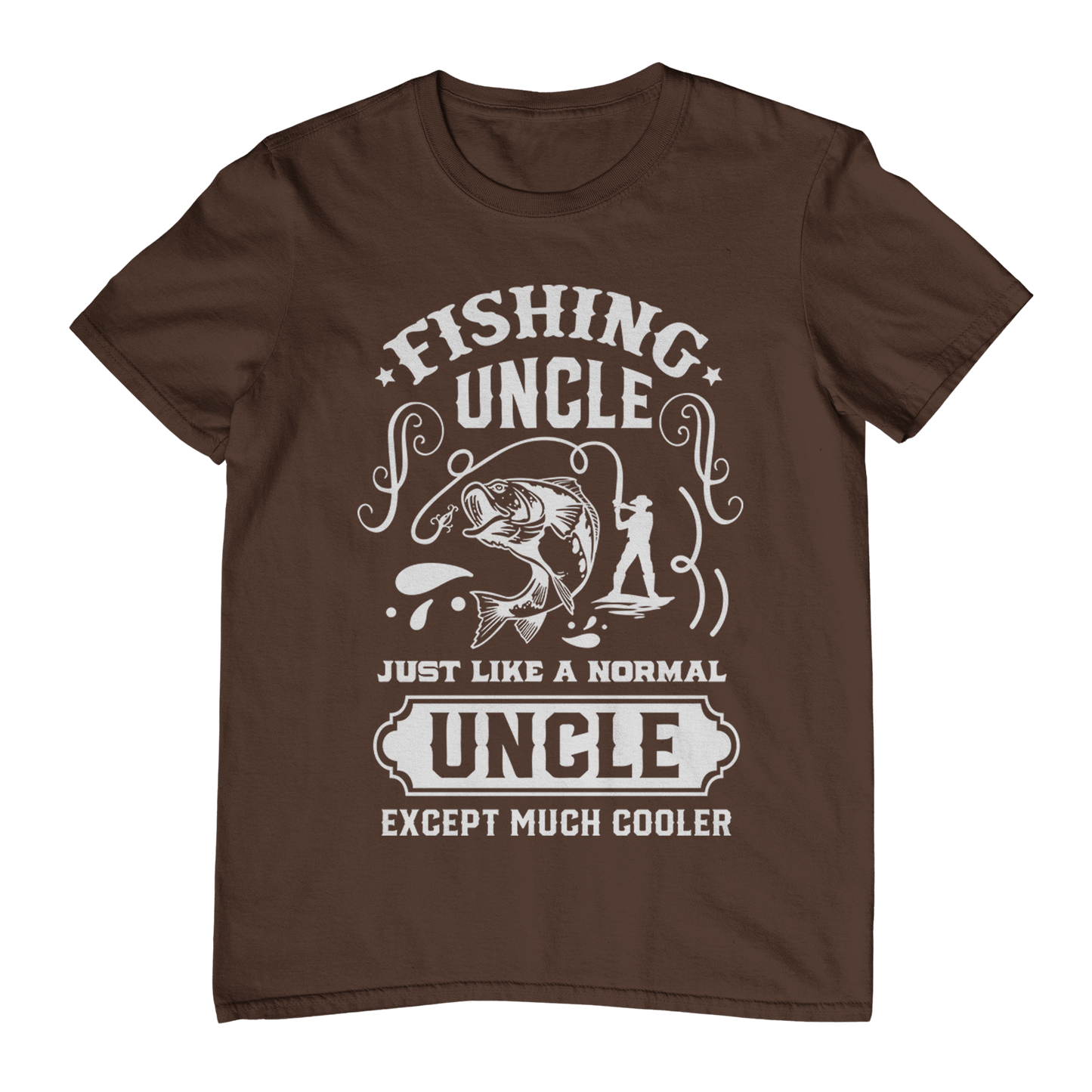 Fishing Uncle Just TShirt Reely T-Shirt