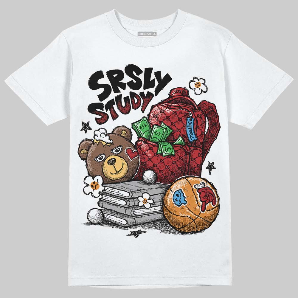Flu Game 12s DopeSkill T-Shirt SRSLY Study Graphic