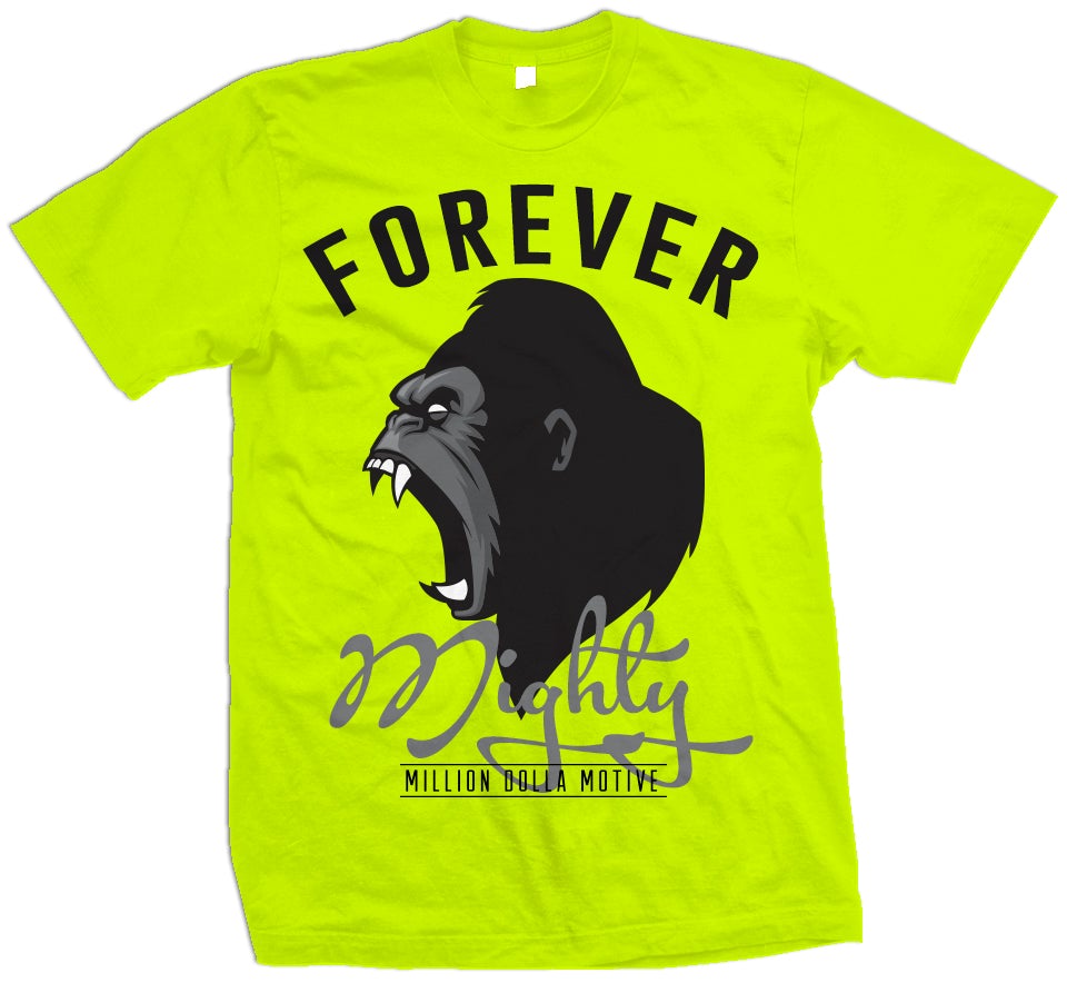 Forever Mighty - Volt Yellow T-Shirt