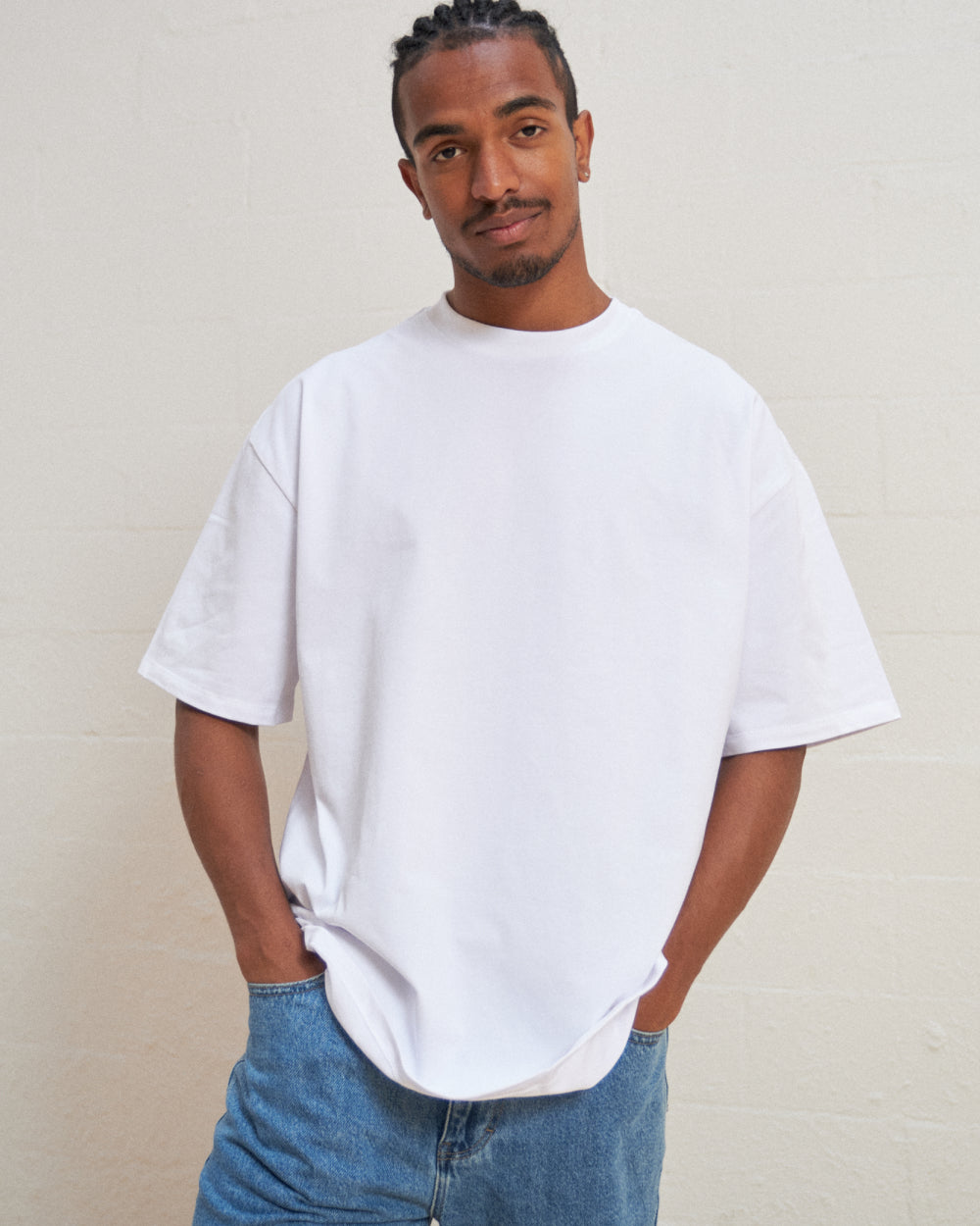 Oversized Tee 4 Pack: Black, White, Lilac, Powder Blue
