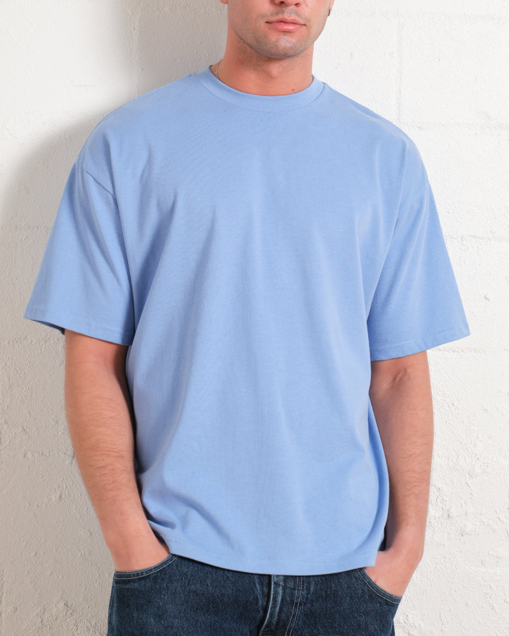 Oversized Tee 2 Pack: Powder Blue, Natural