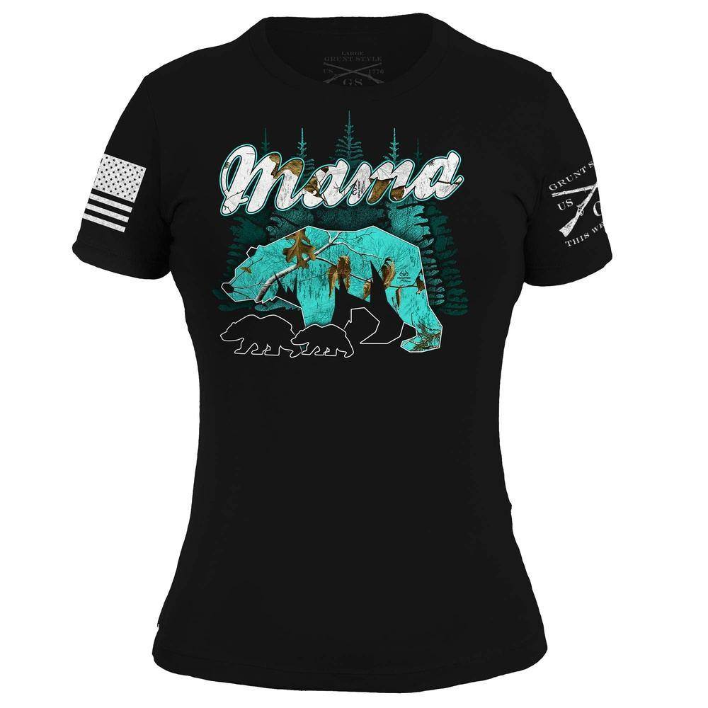 Women's Mama Bear T-Shirt - Realtree Xtra¬Æ Sea Glass