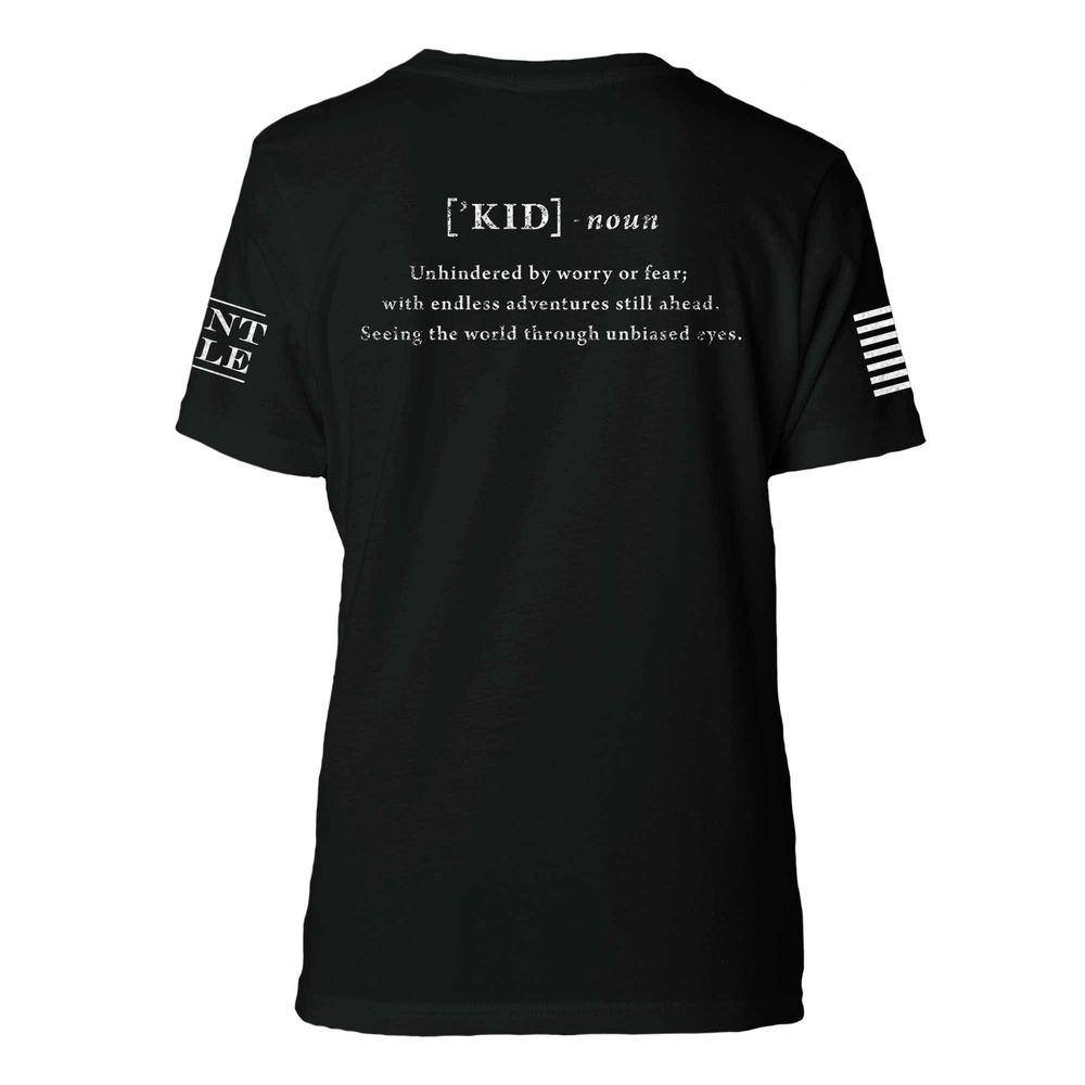 Youth Kid Defined T-Shirt - Black