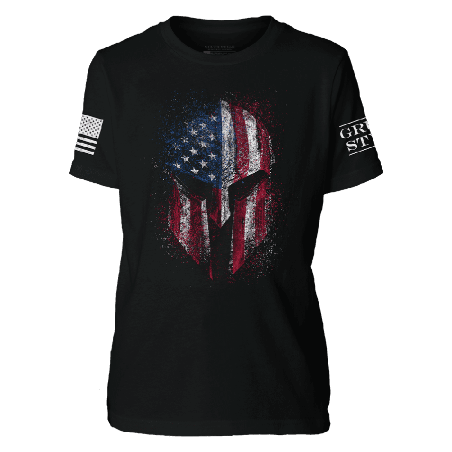 Youth American Spartan T-Shirt - Black