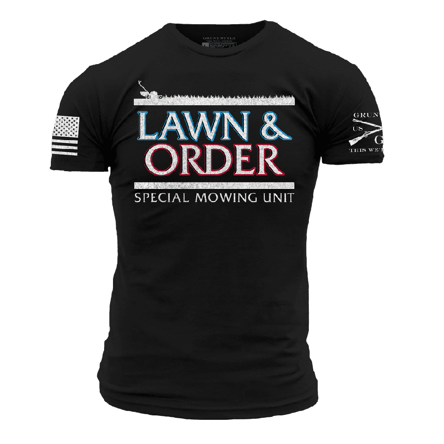Lawn & Order T-Shirt - Black