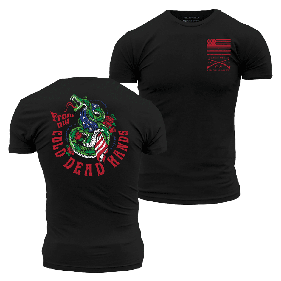 From My Cold Dead Hands T-Shirt - Black