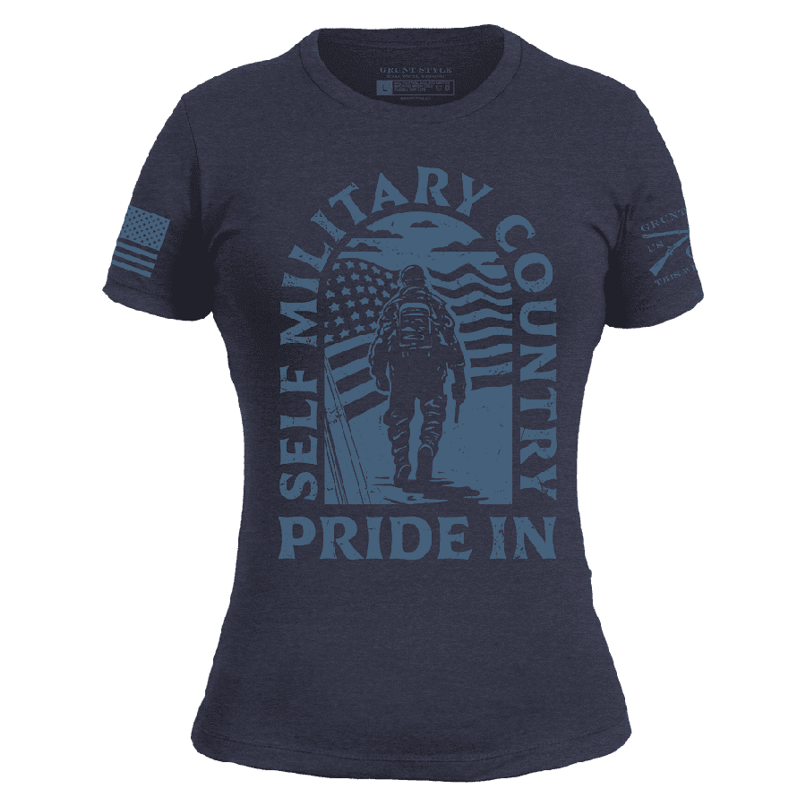 Women's Patriot March Slim Fit T-Shirt - Midnight Navy