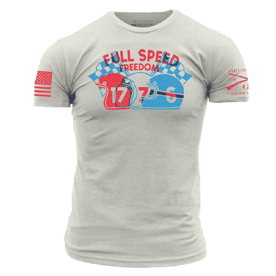 Full Speed Freedom T-Shirt - Sand