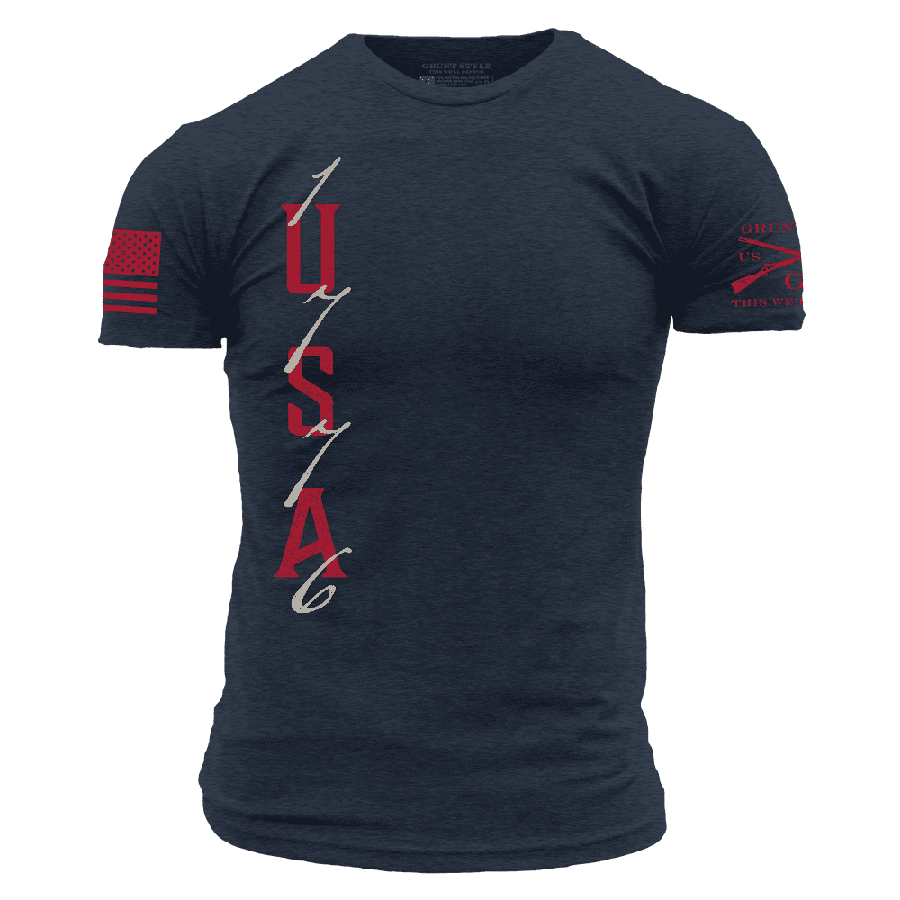 USA 1776 T-Shirt - Midnight Navy