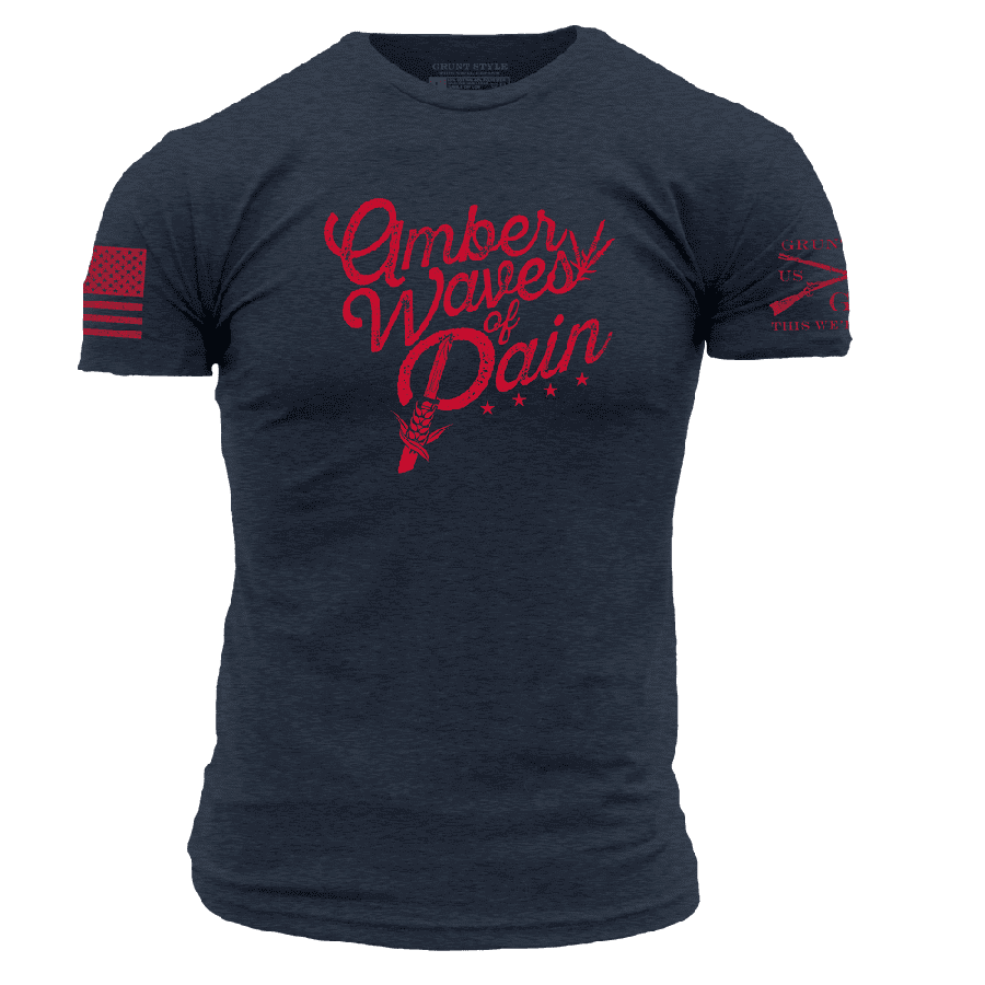 Amber Waves T-Shirt - Midnight Navy