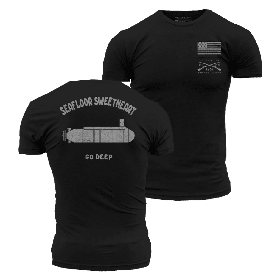 Seafloor Sweetheart T-Shirt - Black