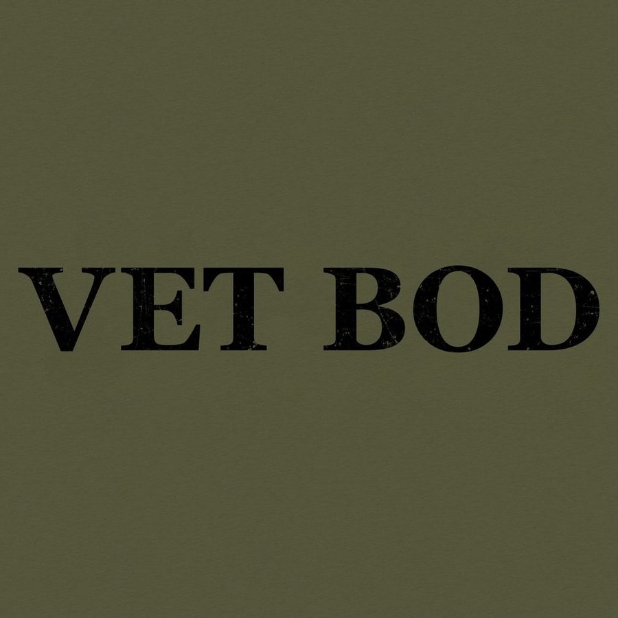 Women's Vet Bod Boyfriend Fit T-Shirt - Military Green