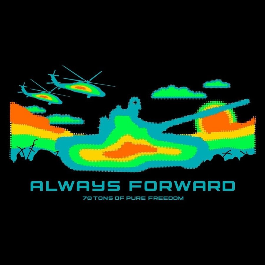 Always Forward Infrared T-Shirt - Black