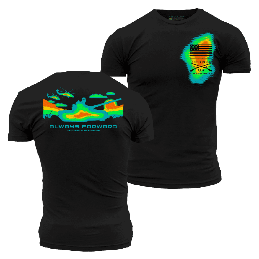 Always Forward Infrared T-Shirt - Black