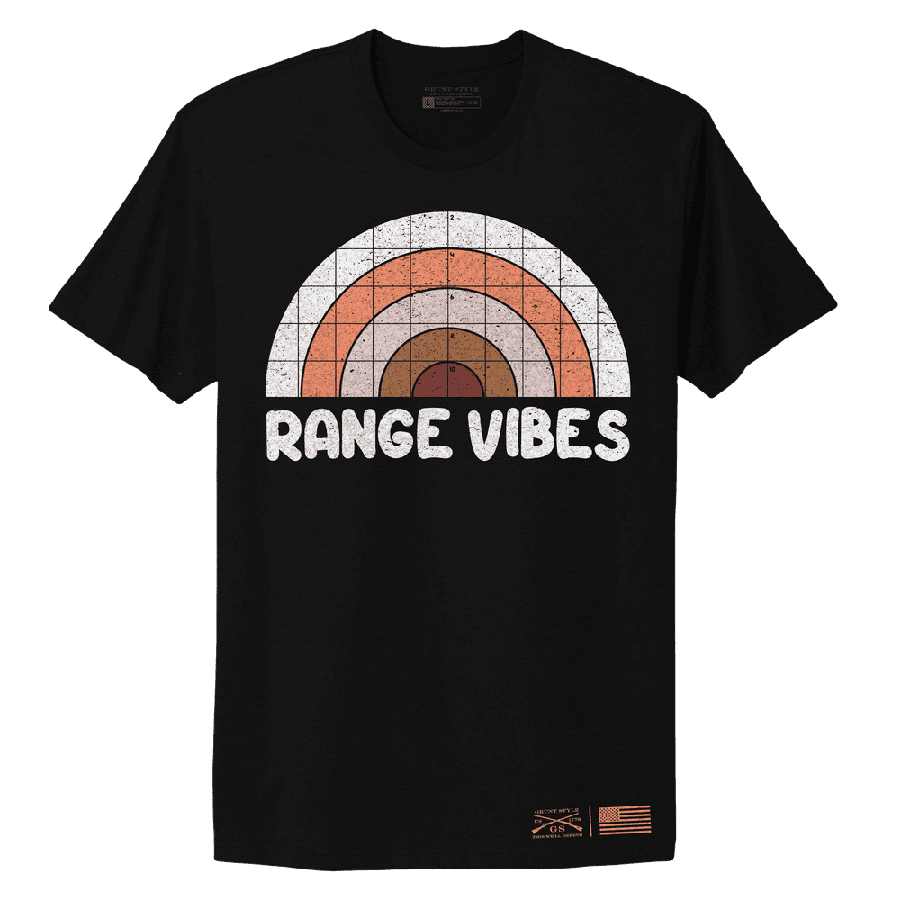 Women's Range Vibes Boyfriend Fit T-Shirt - Black
