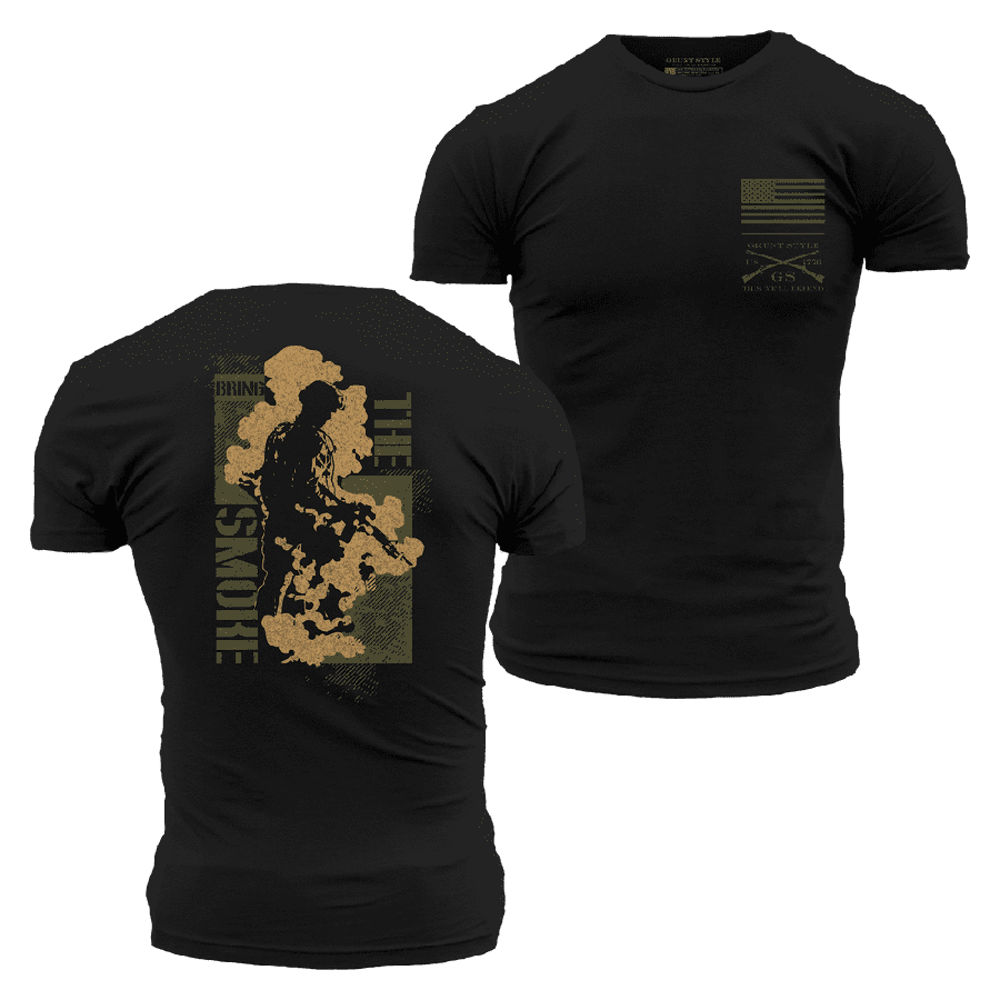 Bring The Smoke T-Shirt - Black