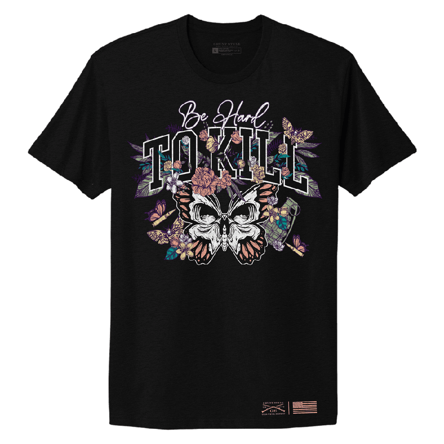Women's Hard To Kill Boyfriend Fit T-Shirt - Black