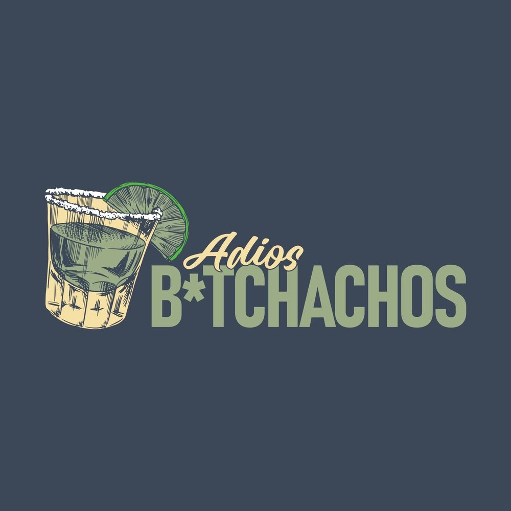 Women's Adios B*tchachos Boyfriend Fit T-Shirt - Midnight Navy