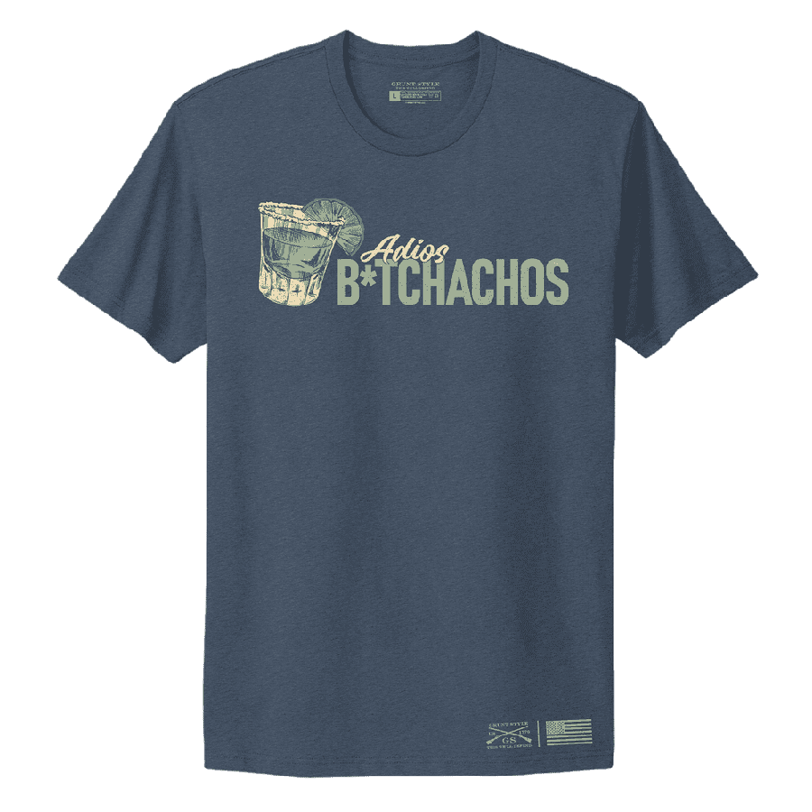 Women's Adios B*tchachos Boyfriend Fit T-Shirt - Midnight Navy