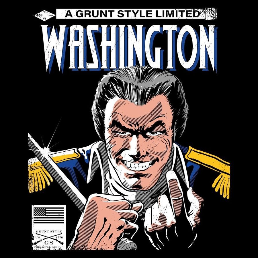 Washington Edition T-Shirt - Black