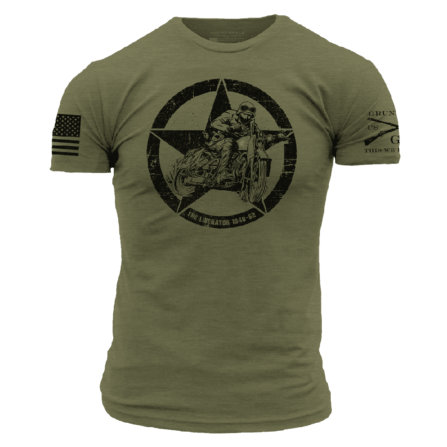 The Liberator T-Shirt - Military Green
