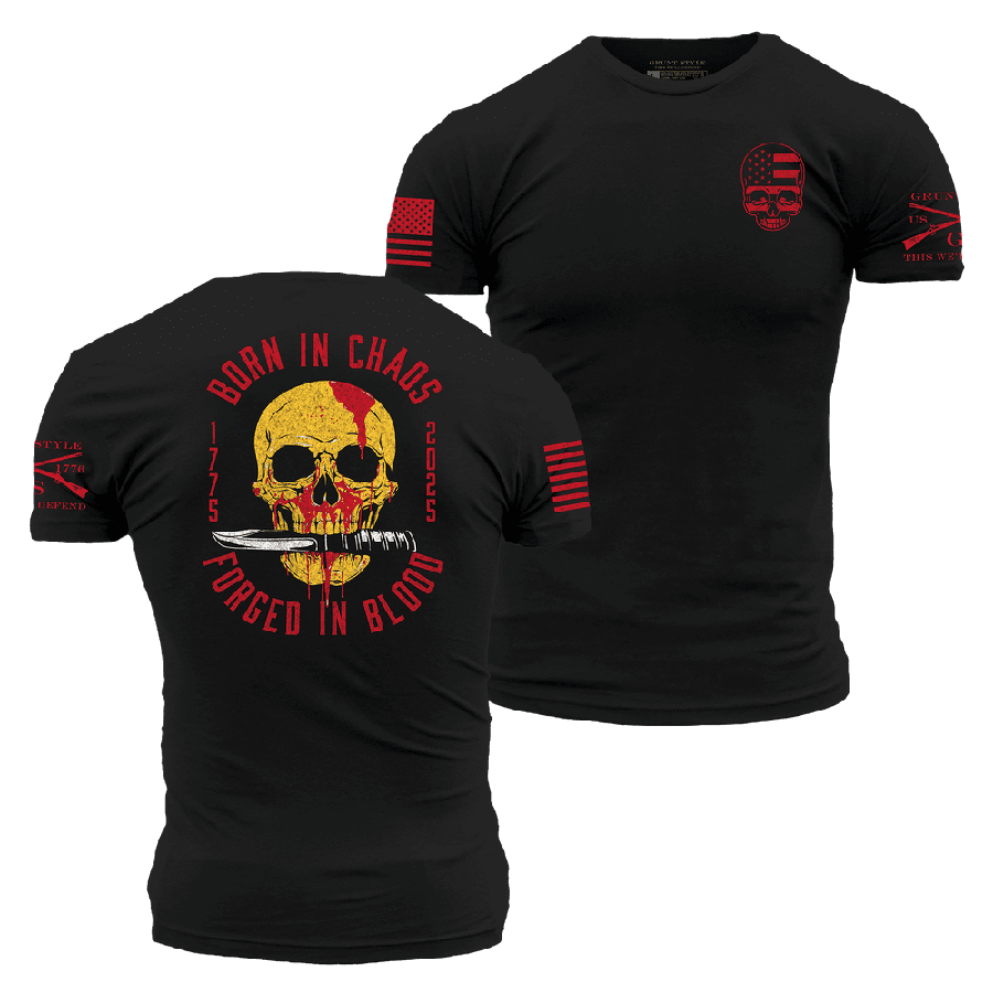 Forged In Blood T-Shirt - Black