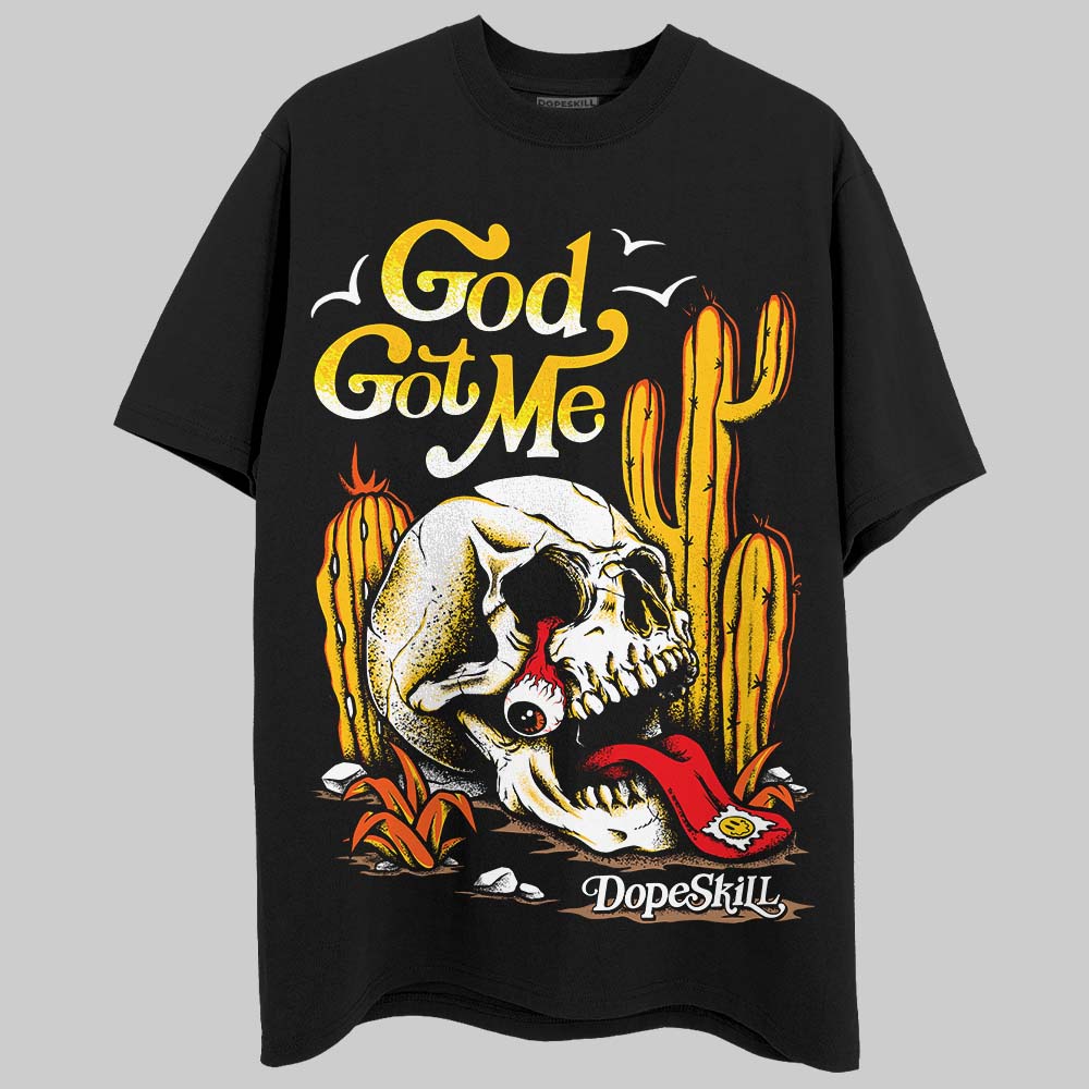 Yellow Collection DopeSkill T-Shirt God Got Me Graphic