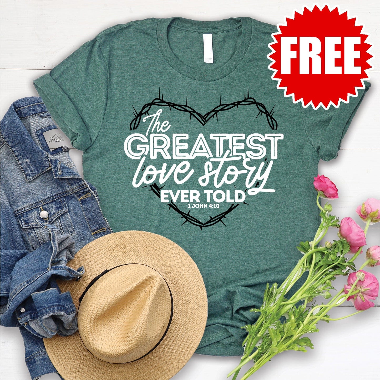 The Greatest Love Story Ever Told Tee - 0