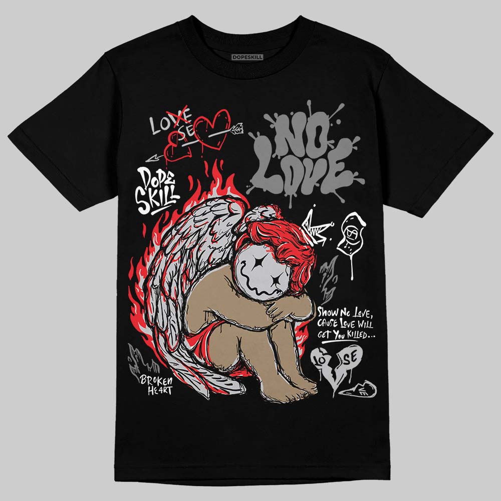 Grey Collection DopeSkill T-Shirt No Love Graphic