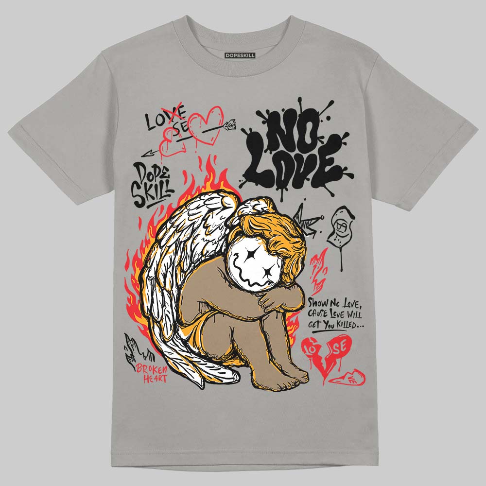 Grey Collection DopeSkill T-Shirt No Love Graphic