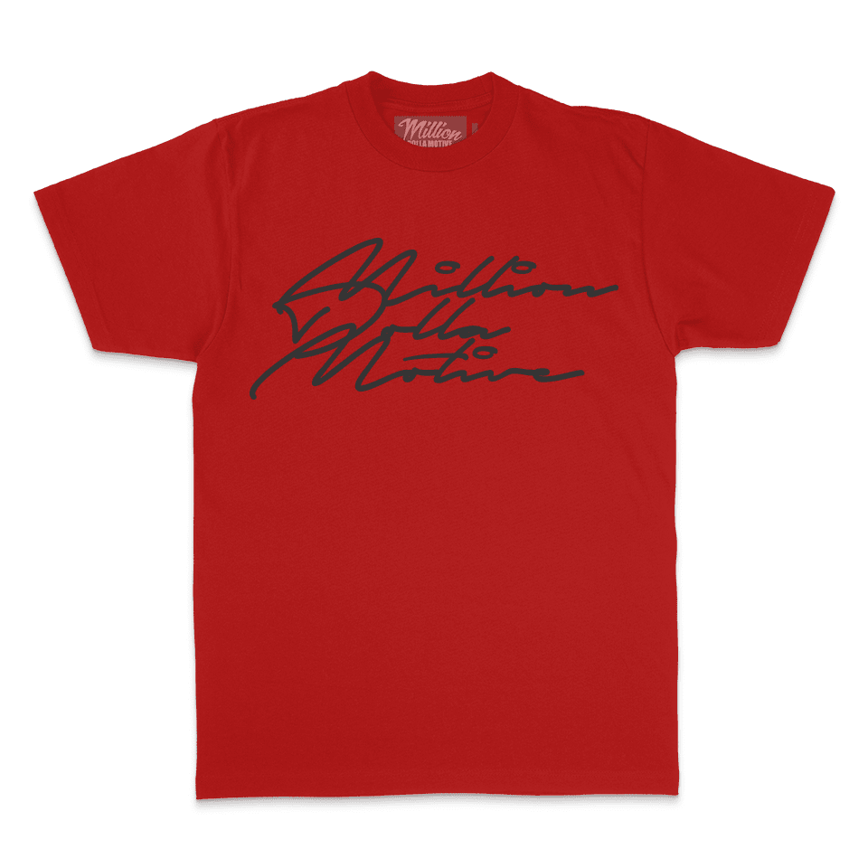 Grind Hustle Execute - Red T-Shirt