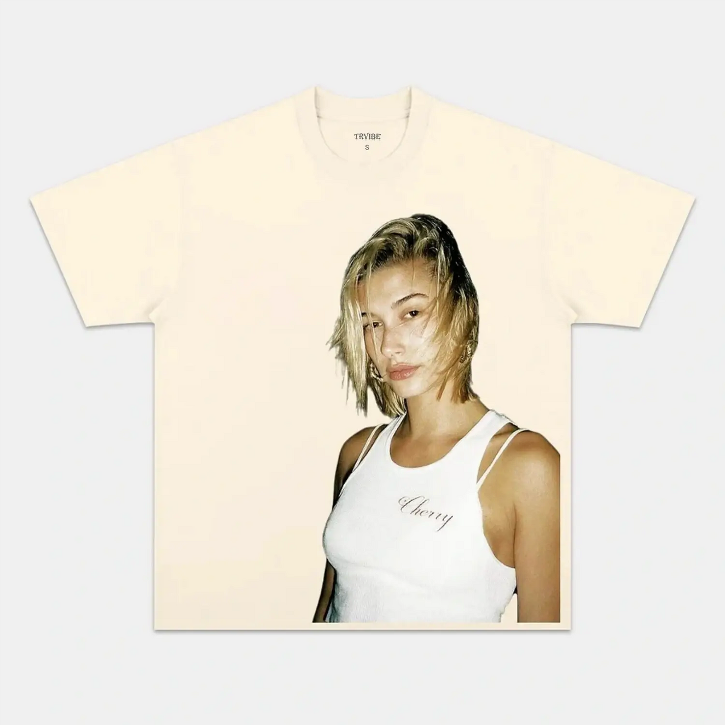 HAILEY BIEBER TEE Style001