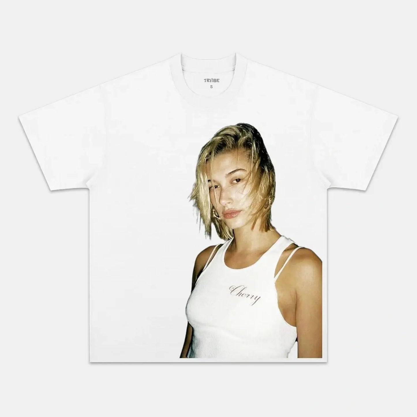 HAILEY BIEBER TEE Style001