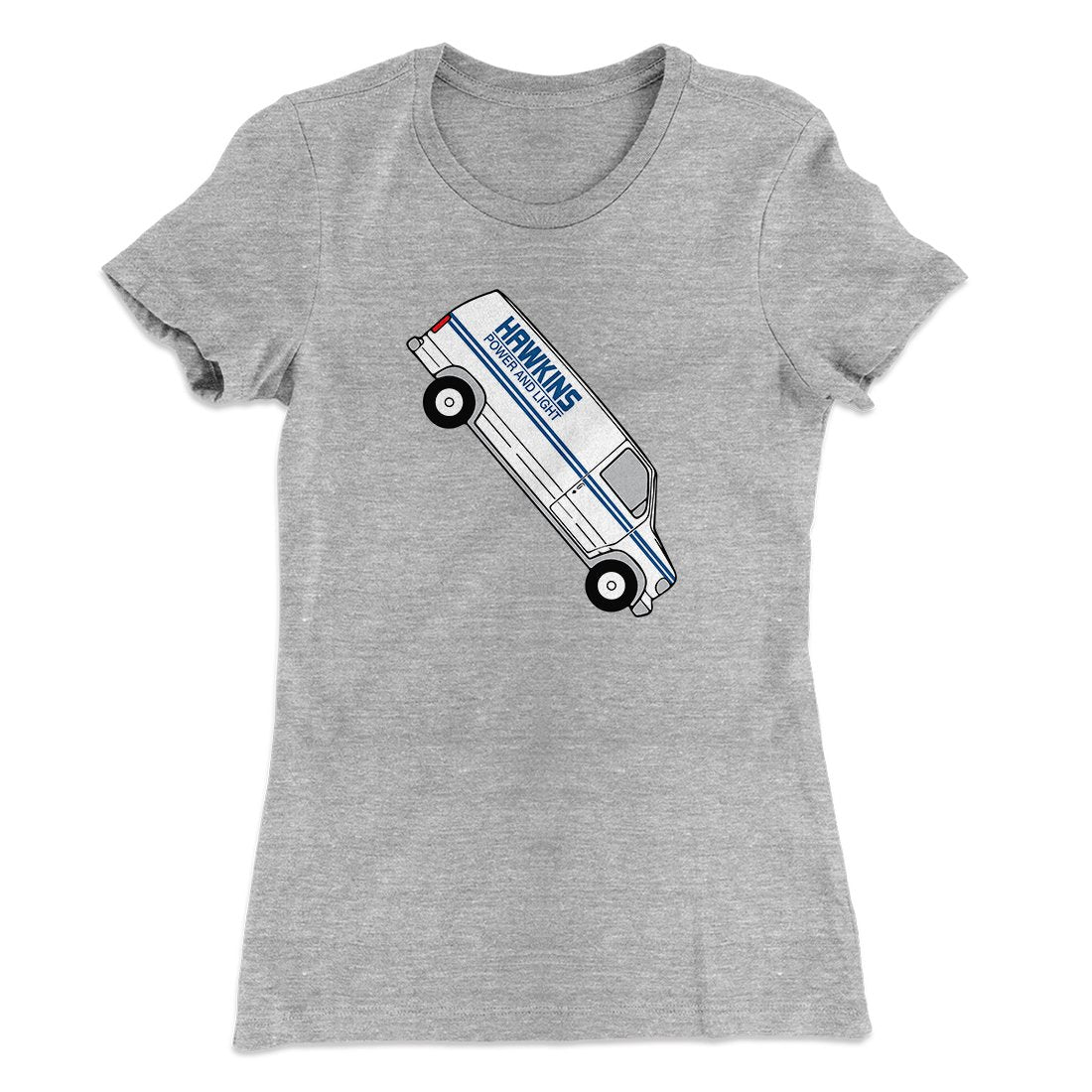 Hawkins Power and Light Van Women's T-Shirt