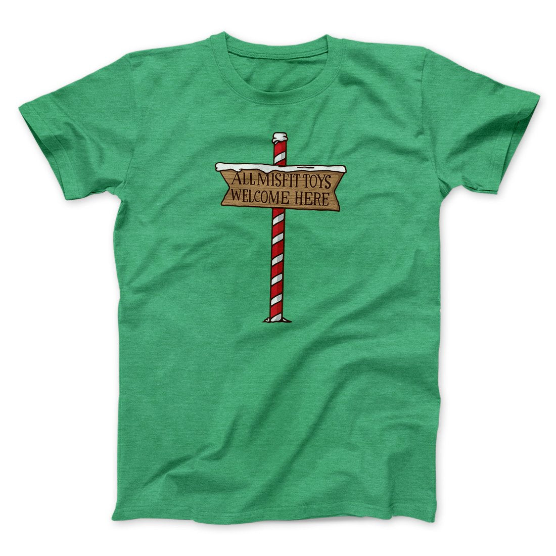 All Misfit Toys Welcome Here Funny Movie Men/Unisex T-Shirt