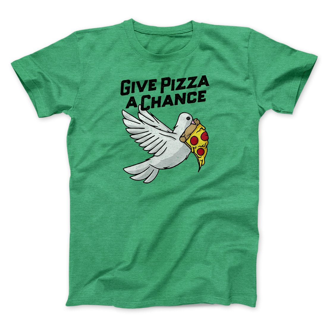 Give Pizza A Chance Men/Unisex T-Shirt