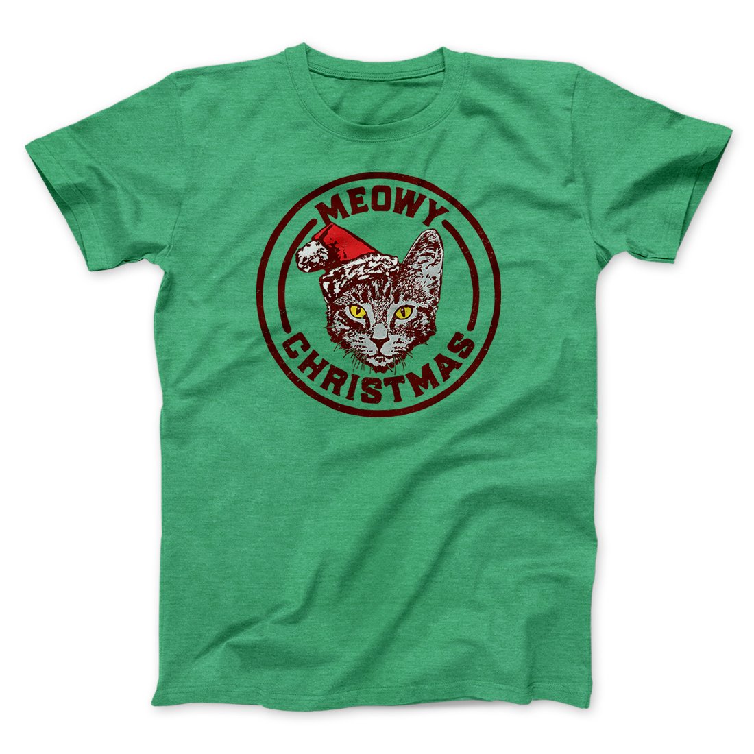 Meowy Christmas Men/Unisex T-Shirt