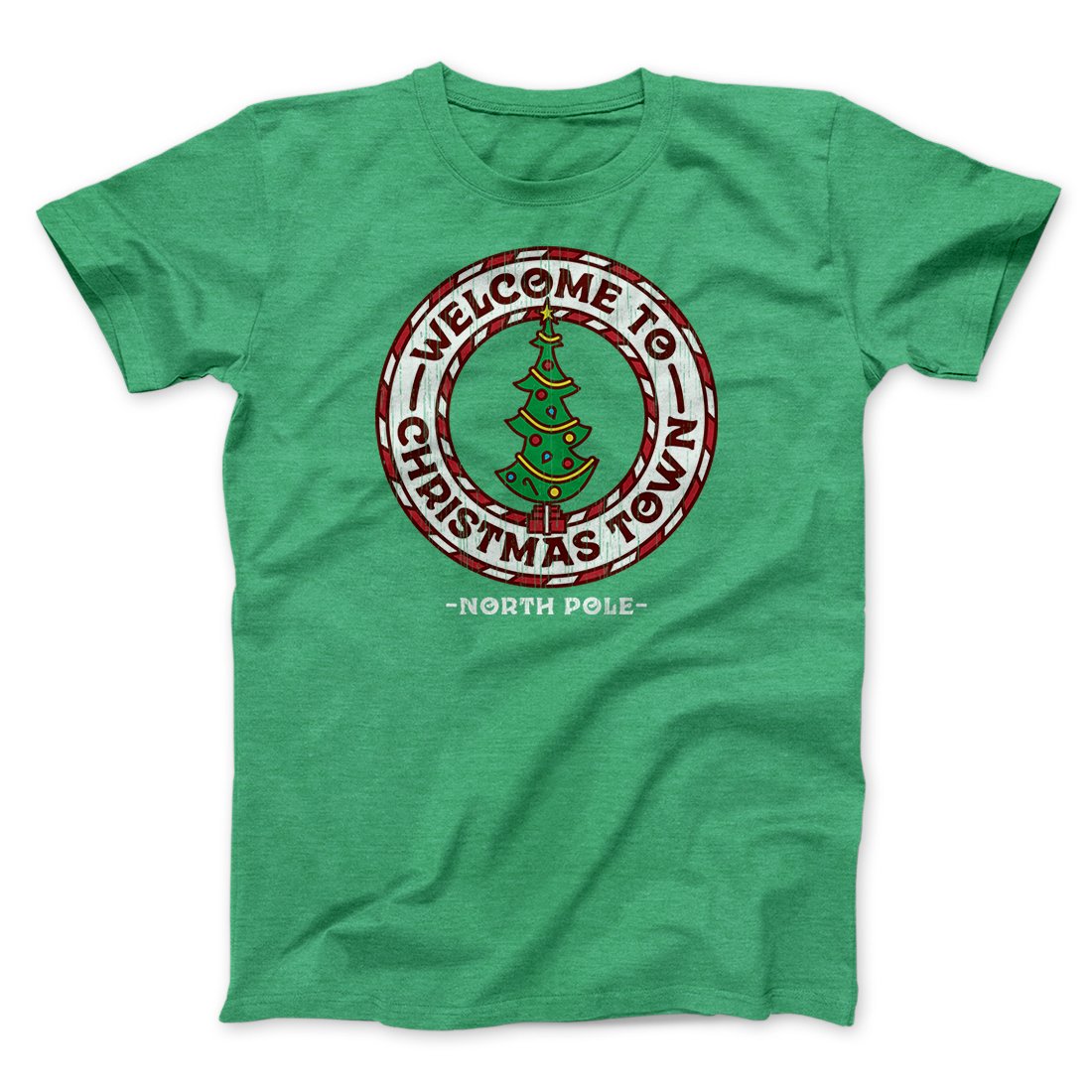 Welcome to Christmas Town Funny Movie Men/Unisex T-Shirt