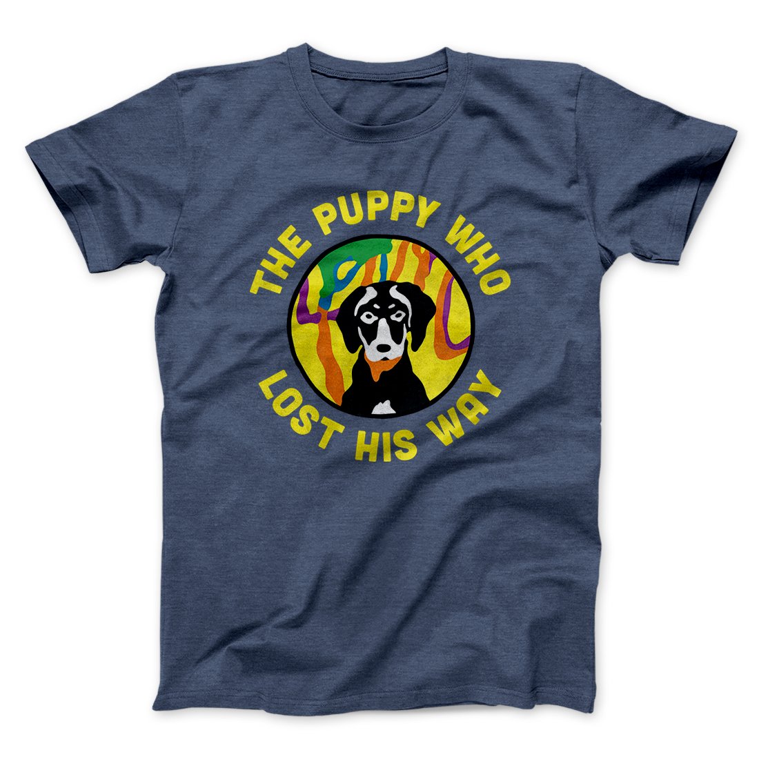 The Puppy Who Lost His Way Funny Movie Men/Unisex T-Shirt