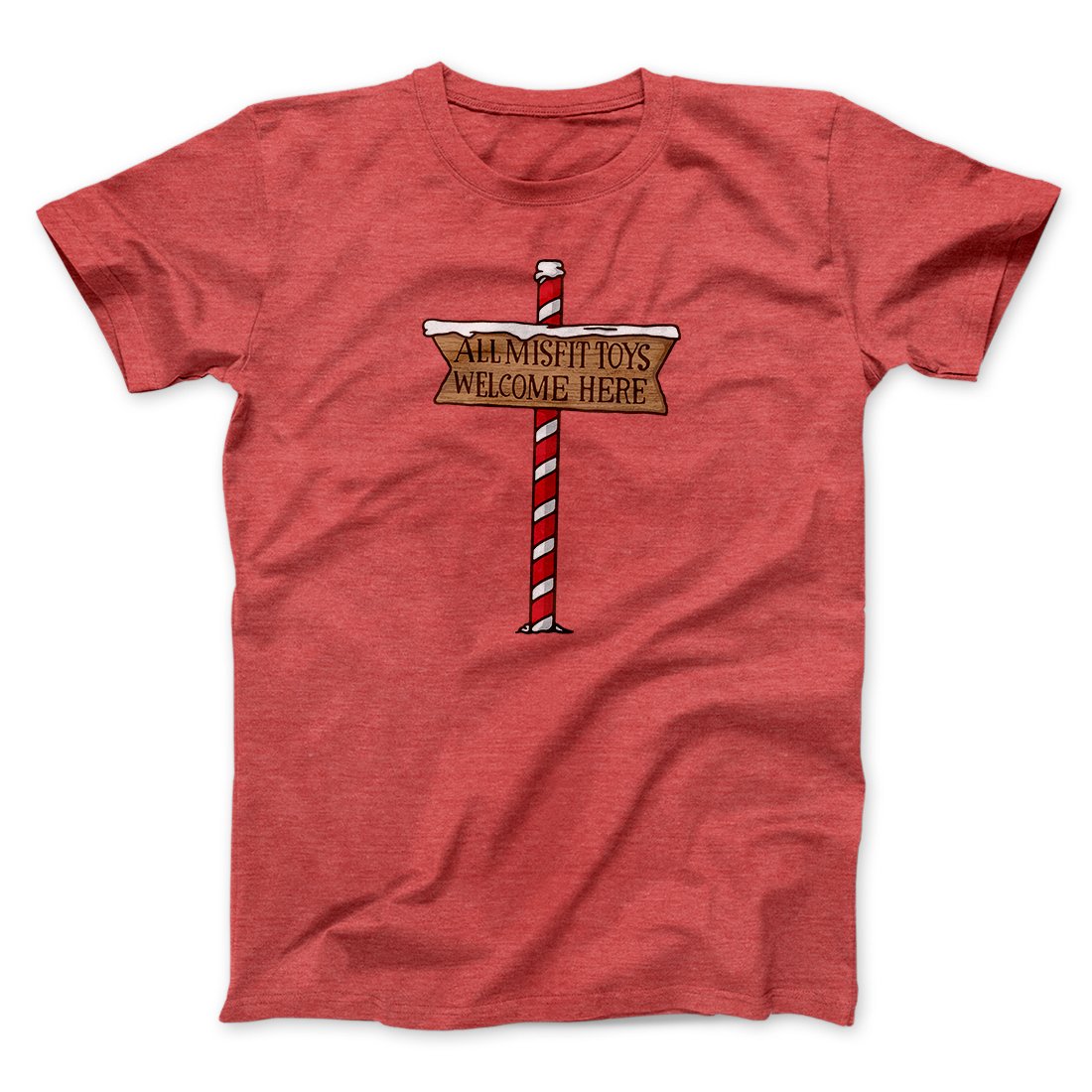 All Misfit Toys Welcome Here Funny Movie Men/Unisex T-Shirt