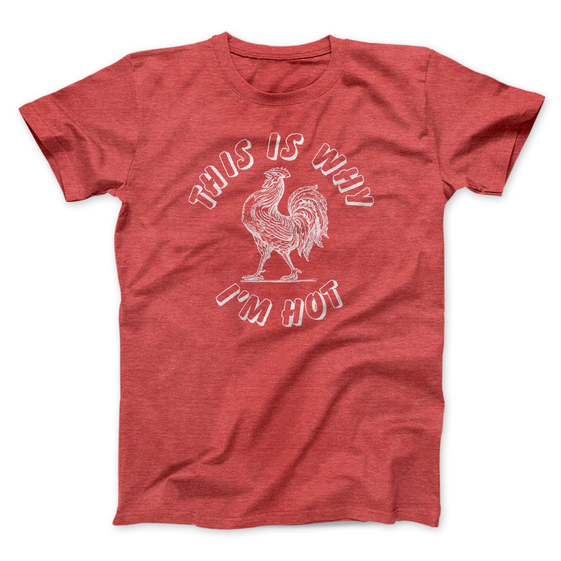 This Is Why I'm Hot Funny Men/Unisex T-Shirt