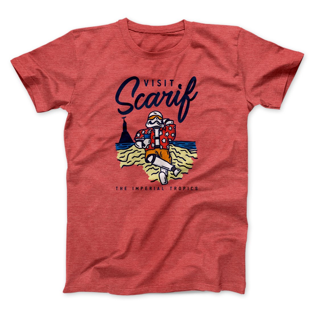 Visit Scarif Funny Movie Men/Unisex T-Shirt