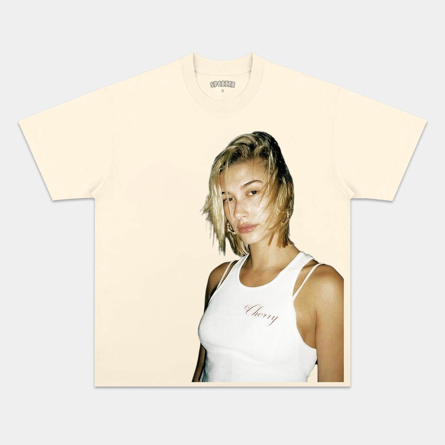 HAILEY BIEBER TEE Style002