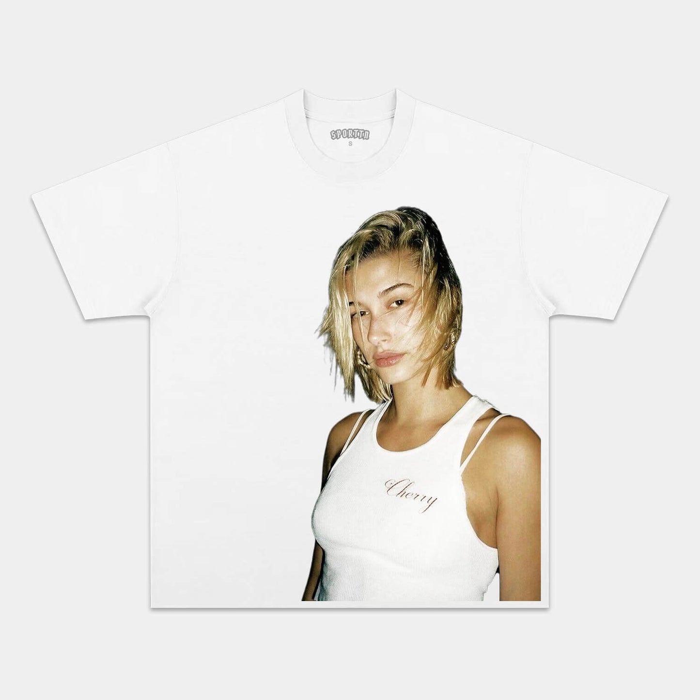 HAILEY BIEBER TEE Style002
